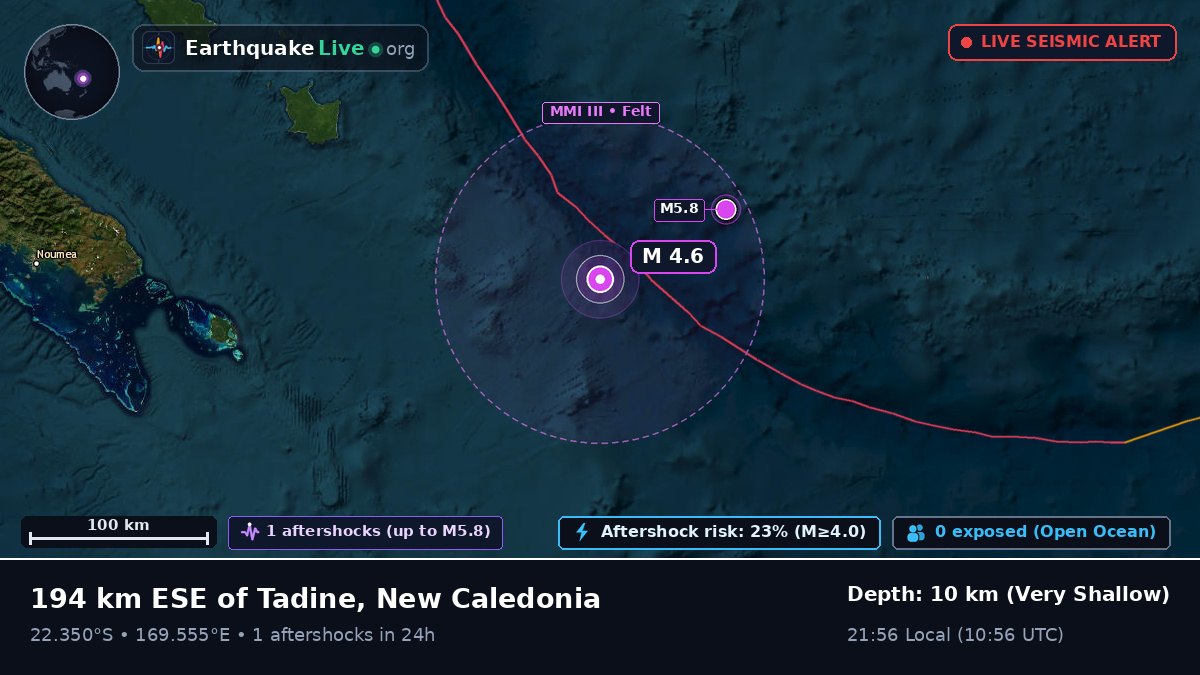 South Pacific Ocean (New Caledonia)