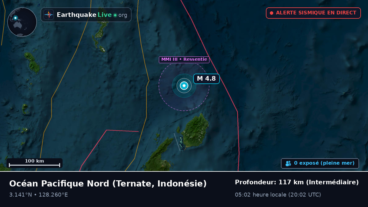 Océan Pacifique Nord (Indonésie)