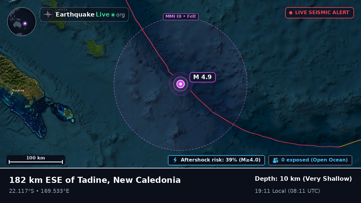 South Pacific Ocean (New Caledonia)