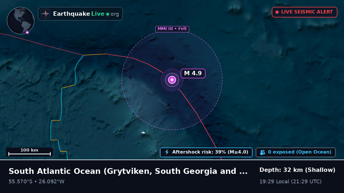 South Atlantic Ocean (South Georgia and the Islands)