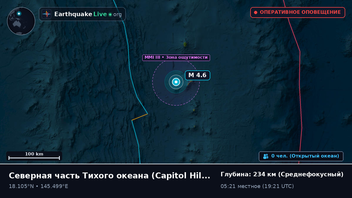 Северная часть Тихого океана (Northern Mariana Islands)