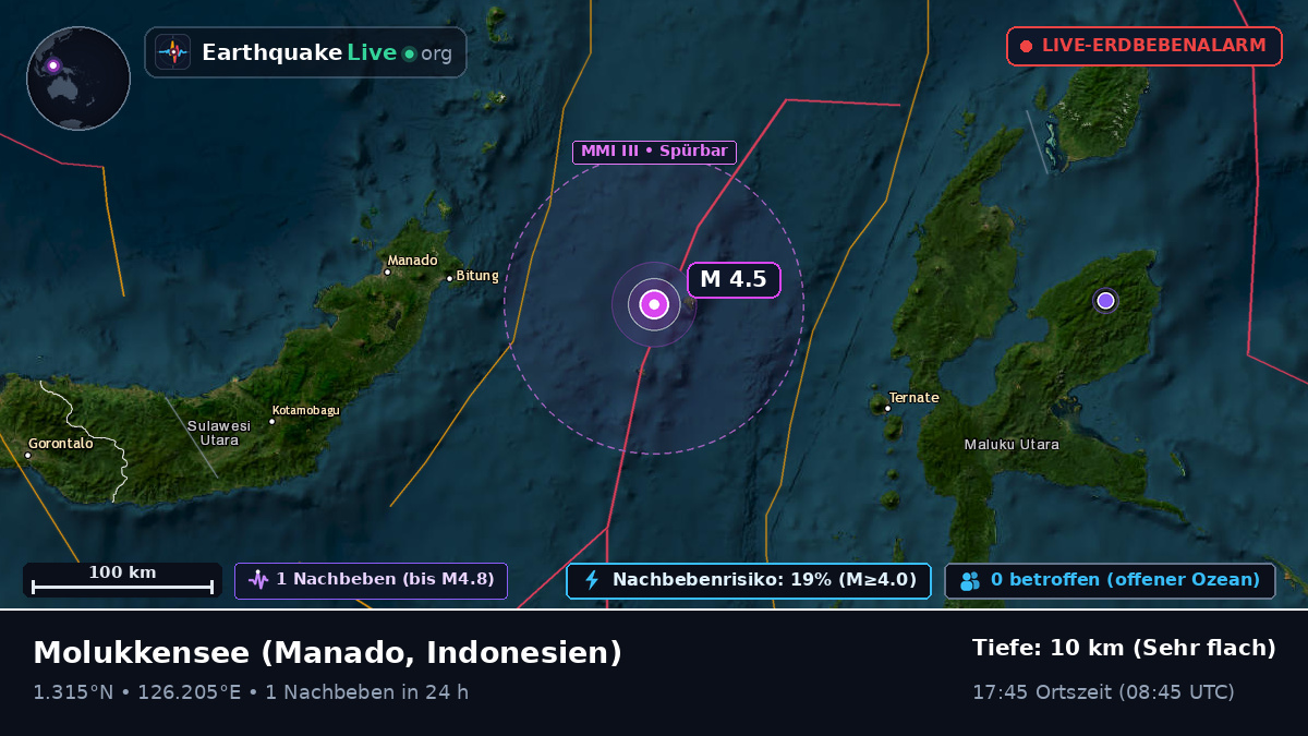 Molukkensee (Indonesien)