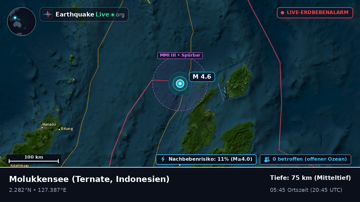 Molukkensee (Indonesien)