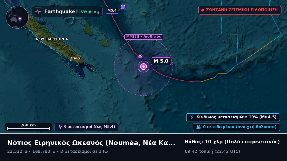 Νότιος Ειρηνικός Ωκεανός (Νέα Καληδονία)