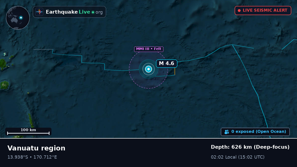 South Pacific Ocean (Vanuatu)