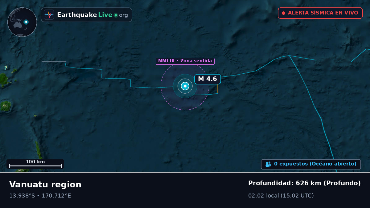 Océano Pacífico Sur (Vanuatu)