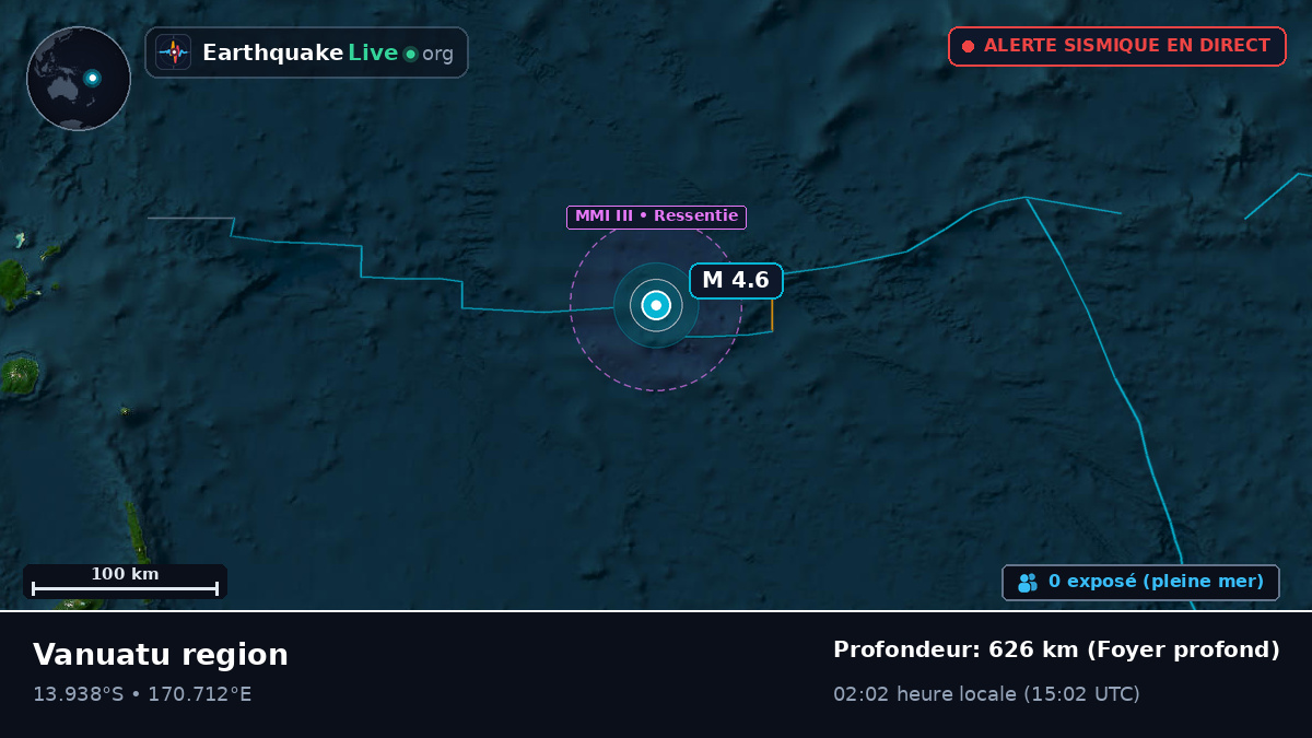 Océan Pacifique Sud (Vanuatu)