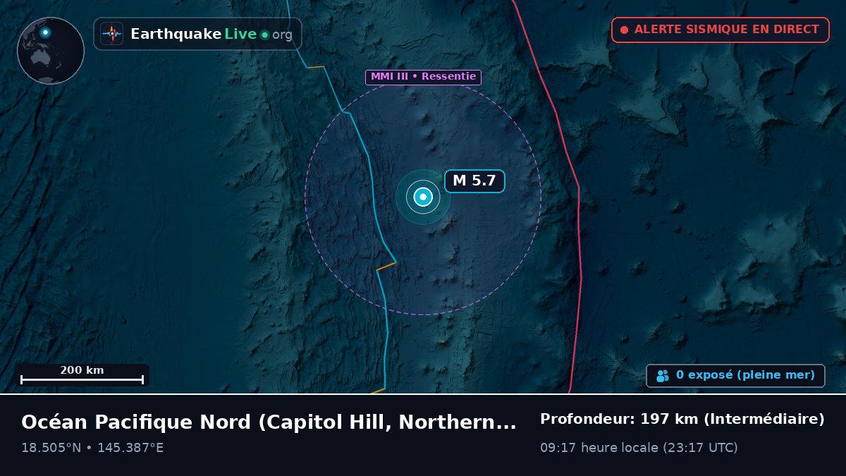 Océan Pacifique Nord (Northern Mariana Islands)