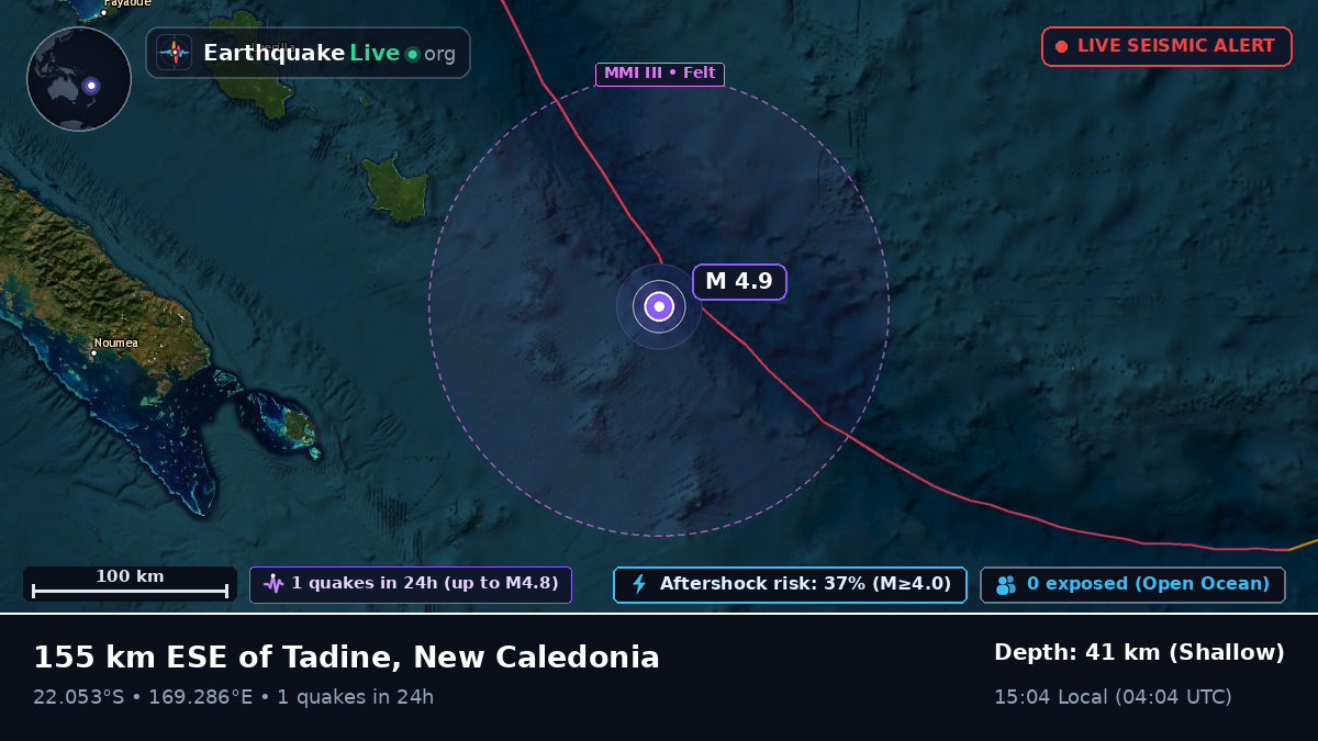 South Pacific Ocean (New Caledonia)