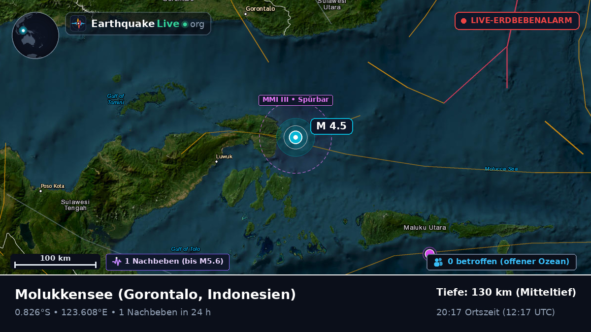 Molukkensee (Indonesien)