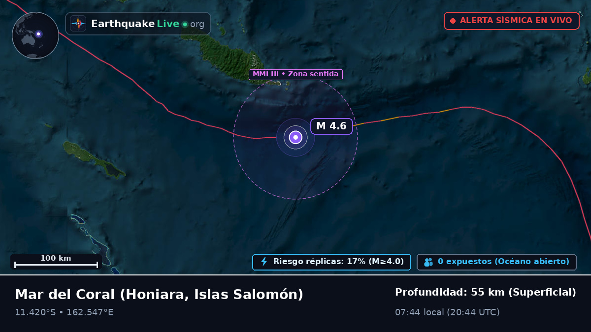 Mar del Coral (Islas Salomón)