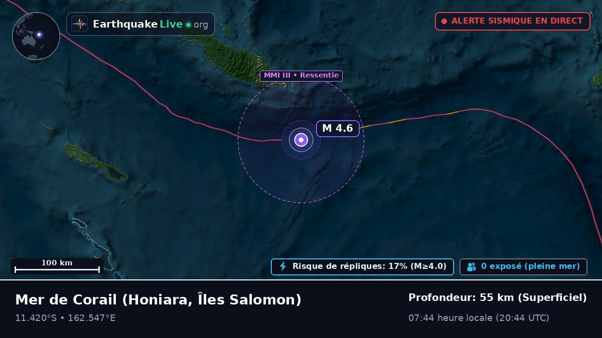 Mer de Corail (Îles Salomon)