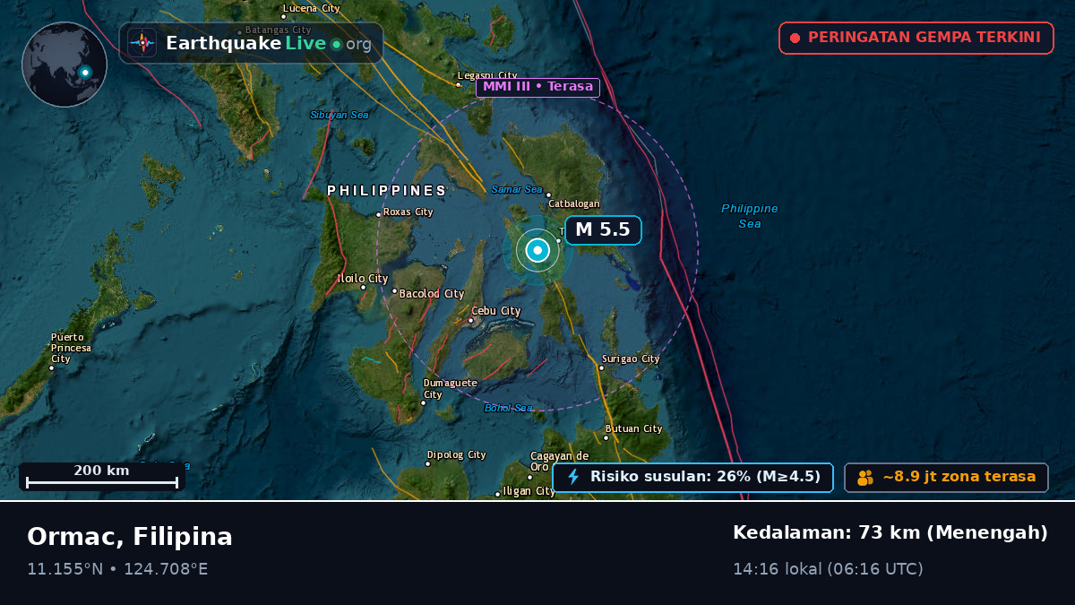 Ormac, Leyte, Filipina