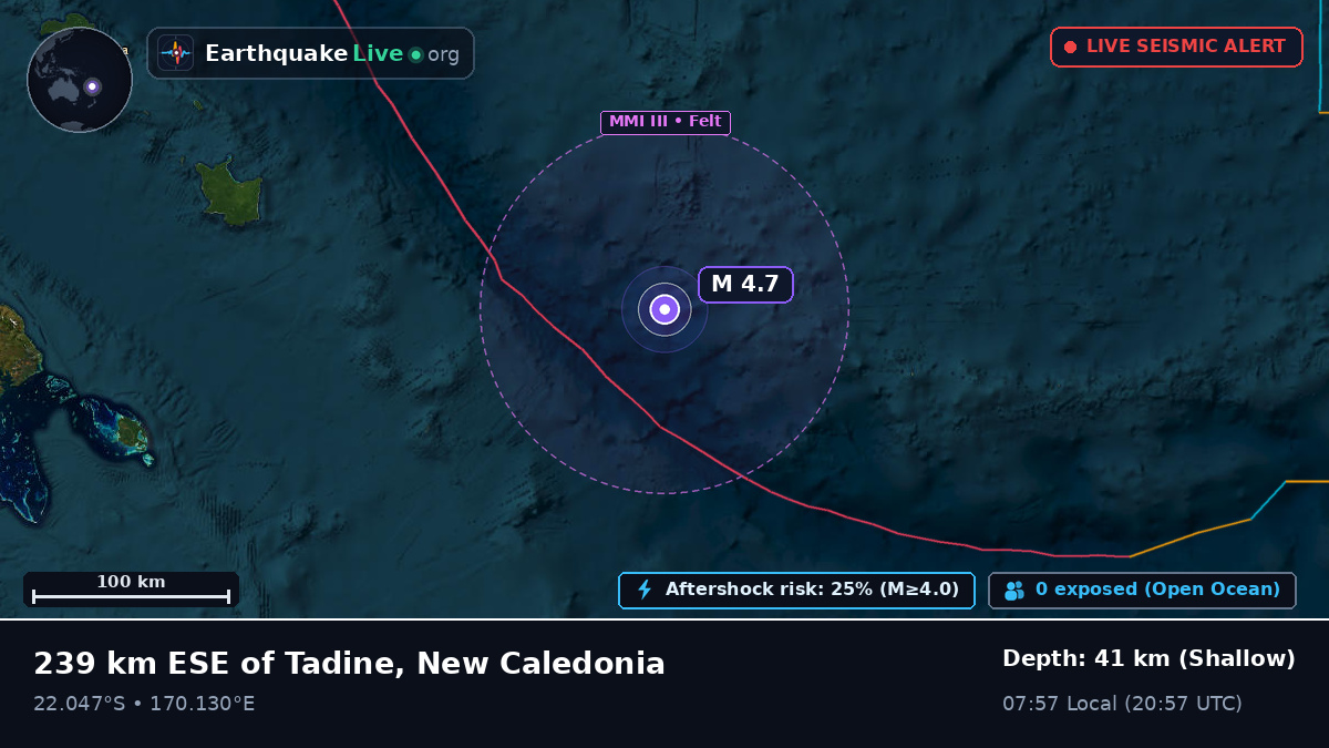 South Pacific Ocean (New Caledonia)
