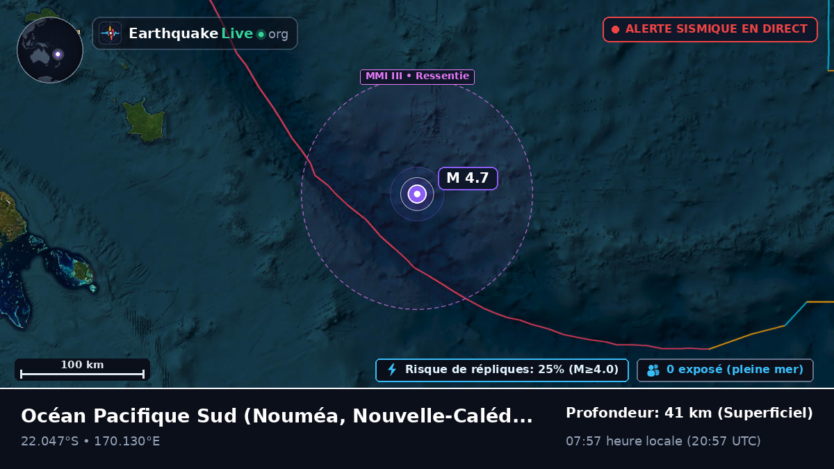 Océan Pacifique Sud (Nouvelle-Calédonie)