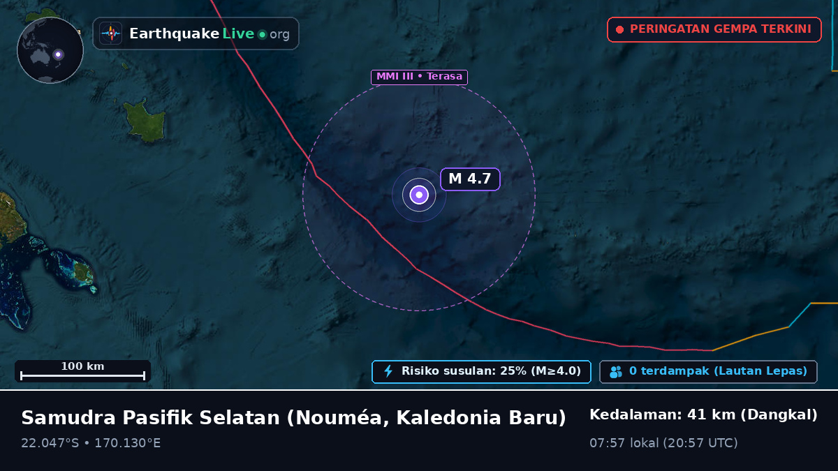 Samudra Pasifik Selatan (Kaledonia Baru)