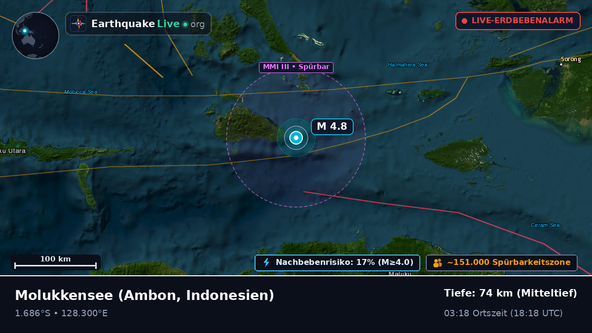 Molukkensee (Indonesien)