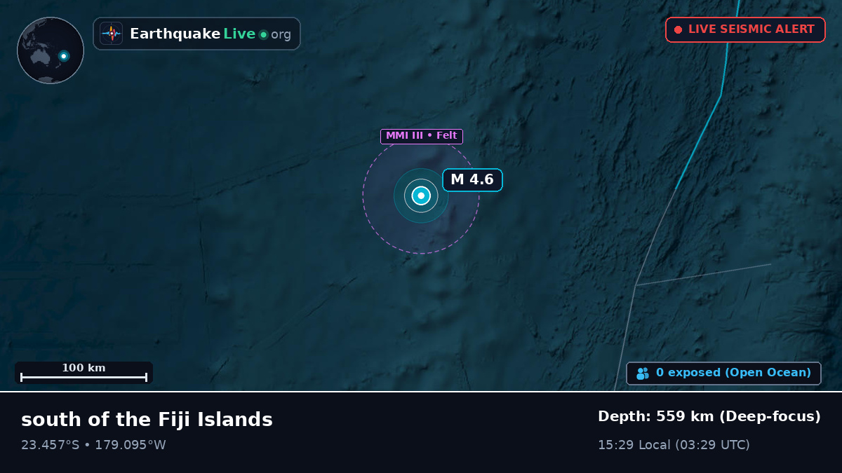 South Pacific Ocean (Tonga)