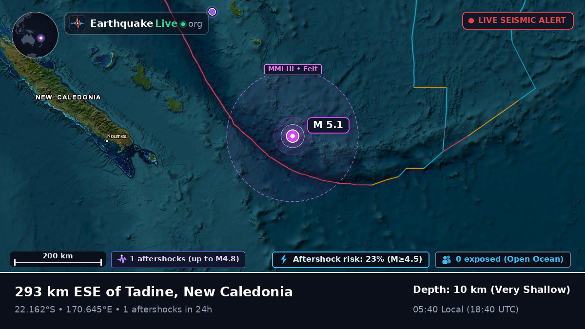 South Pacific Ocean (New Caledonia)
