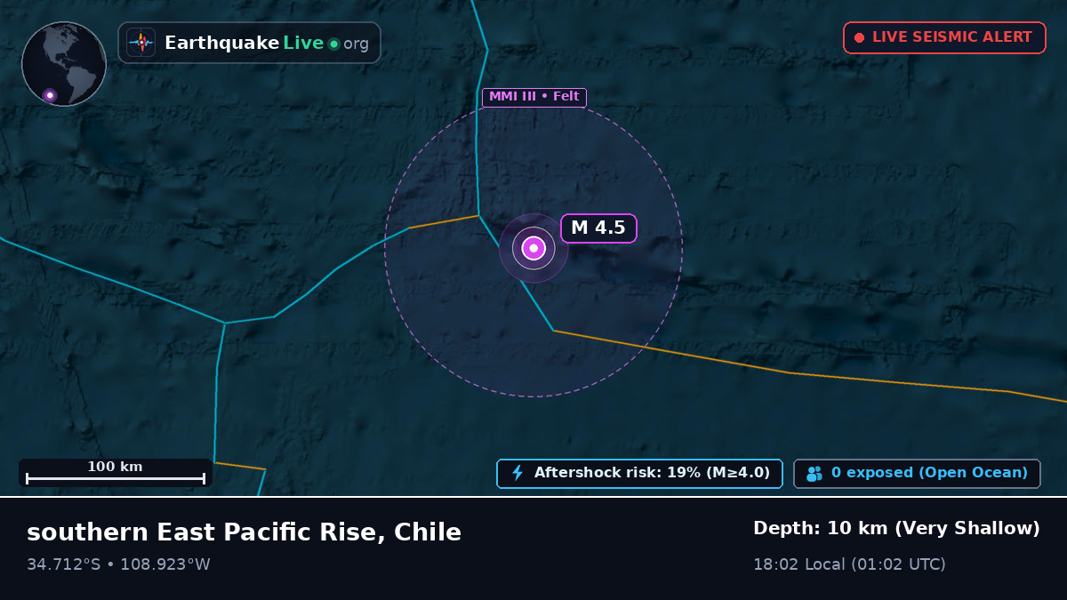 South Pacific Ocean (Chile)