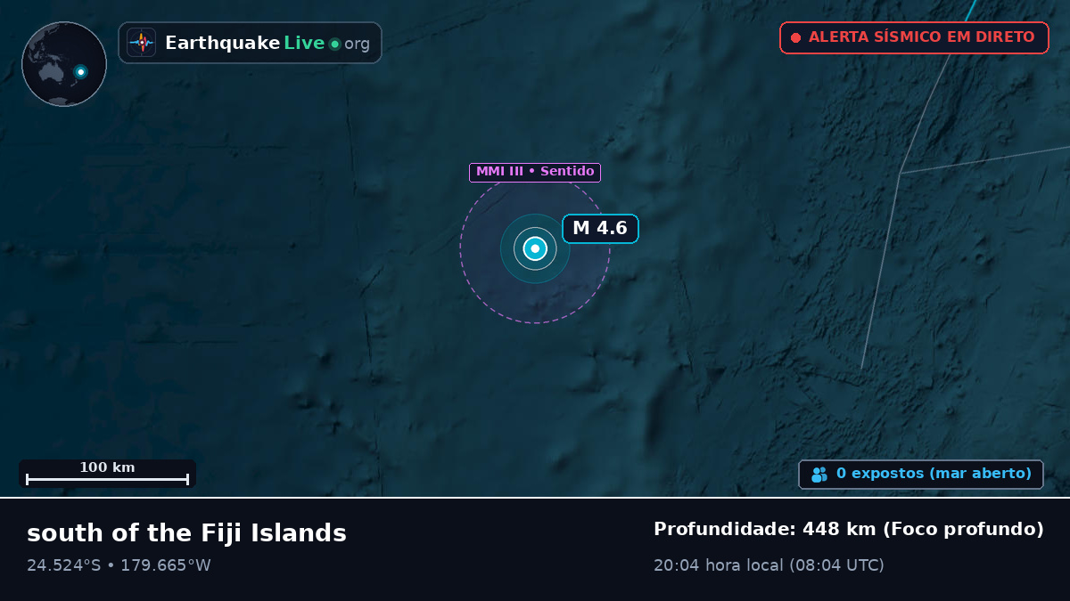 Oceano Pacífico Sul (Kermadec Islands)