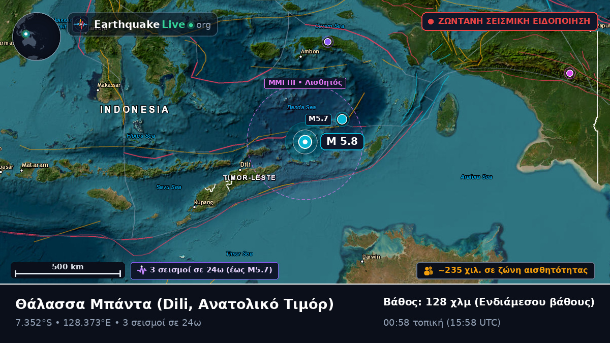 Θάλασσα Μπάντα (Ανατολικό Τιμόρ)