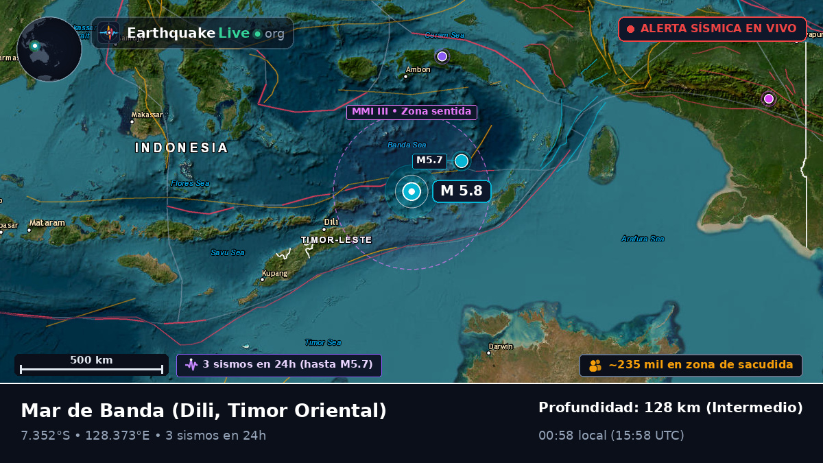 Mar de Banda (Timor Oriental)