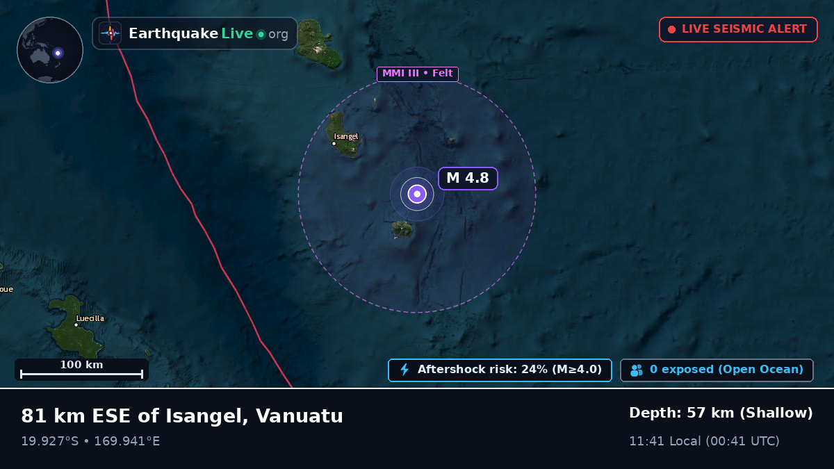 South Pacific Ocean (Vanuatu)