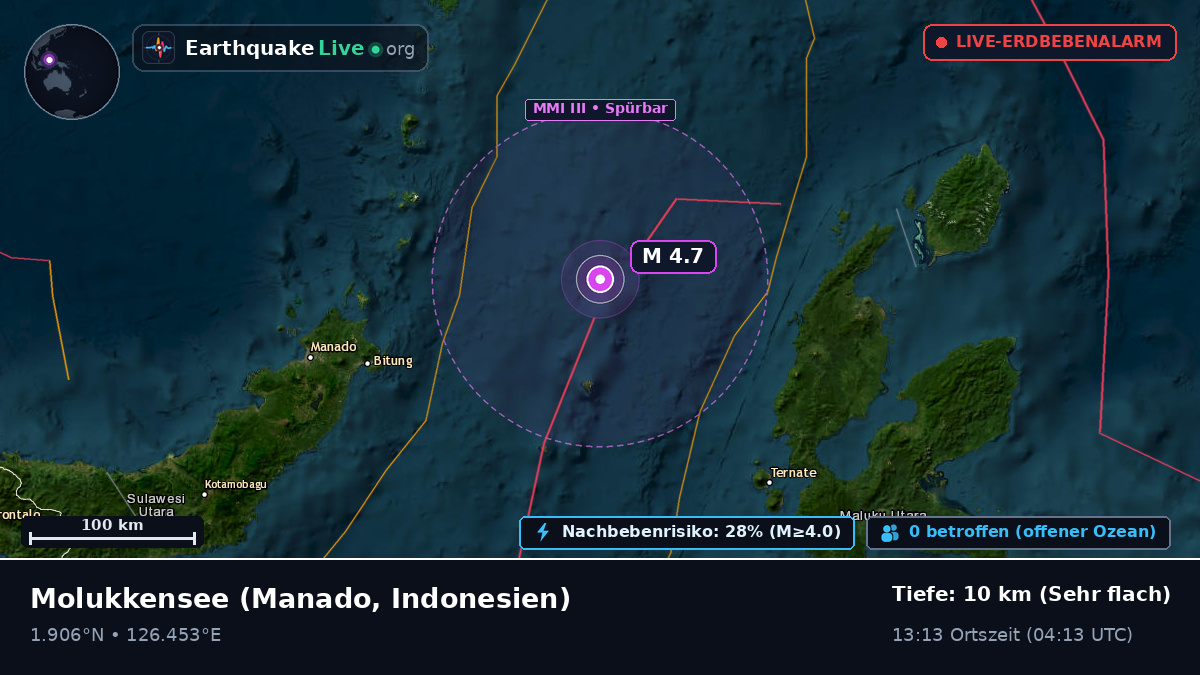 Molukkensee (Indonesien)