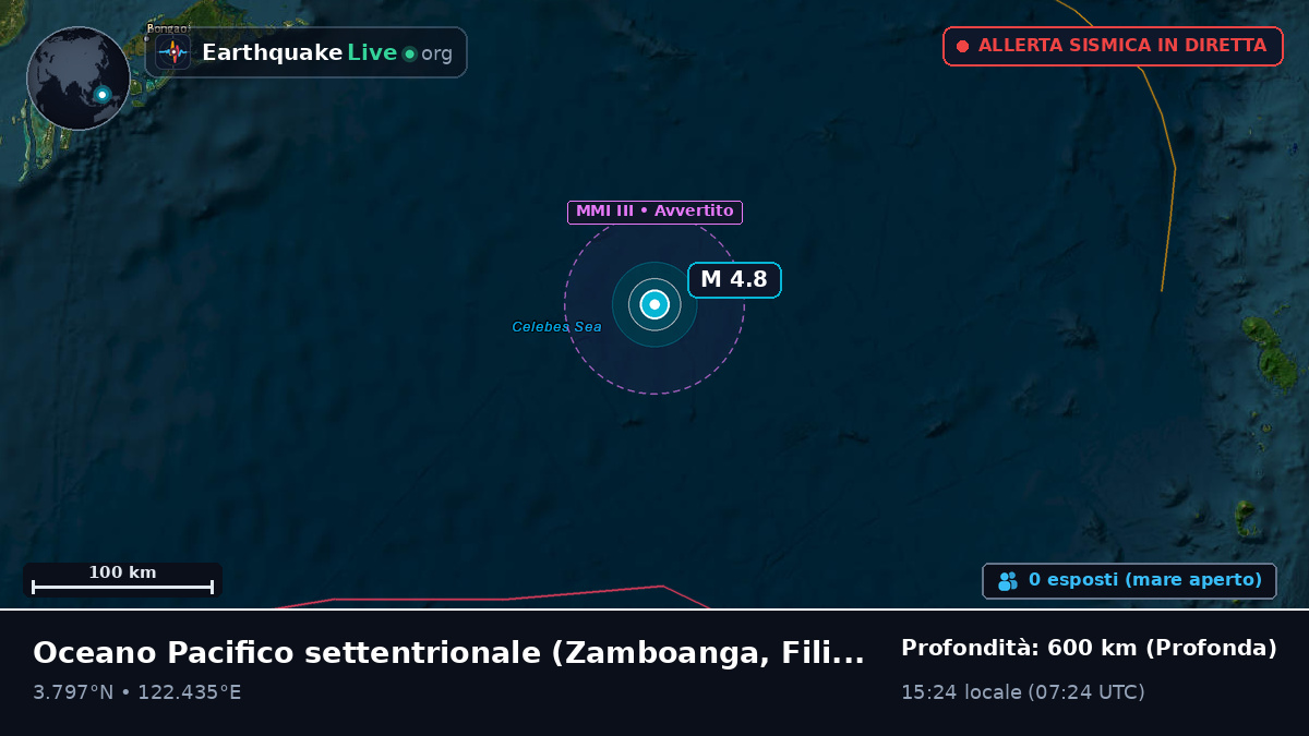 Oceano Pacifico settentrionale (Filippine)