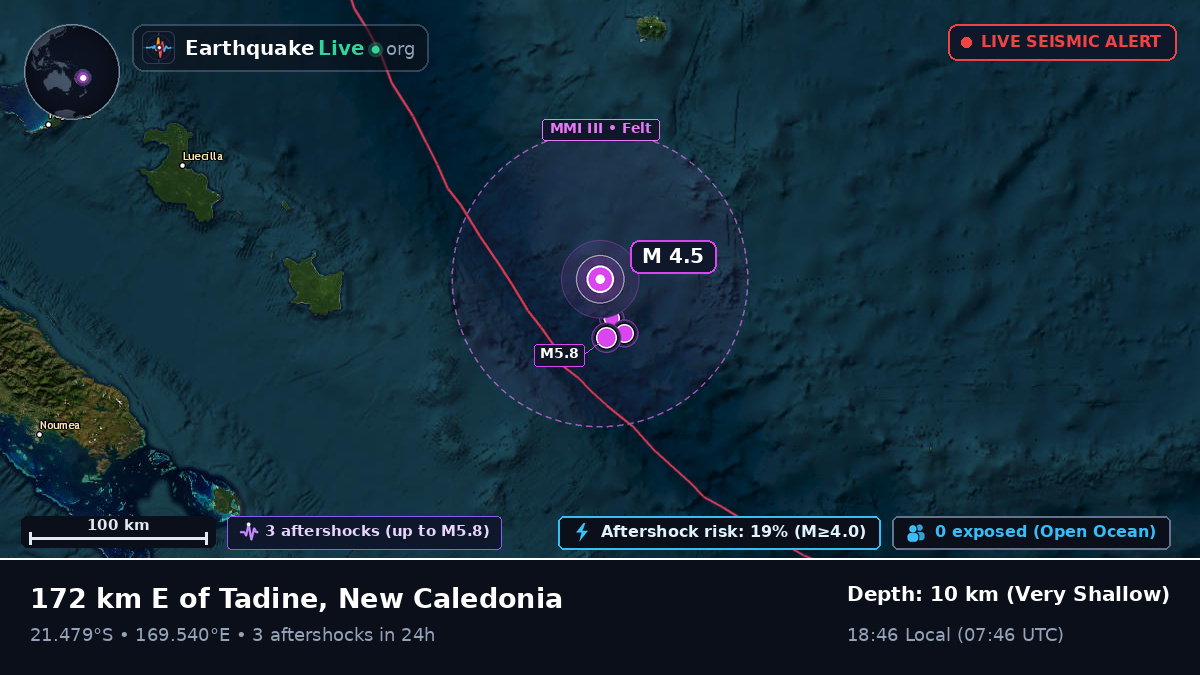 South Pacific Ocean (New Caledonia)