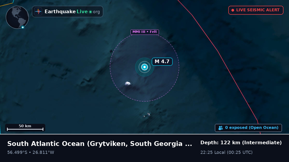 South Atlantic Ocean (South Georgia and the Islands)