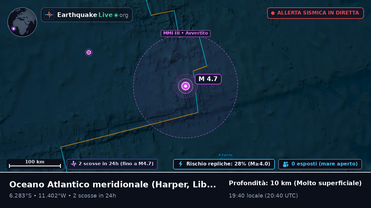 Oceano Atlantico meridionale (Liberia)
