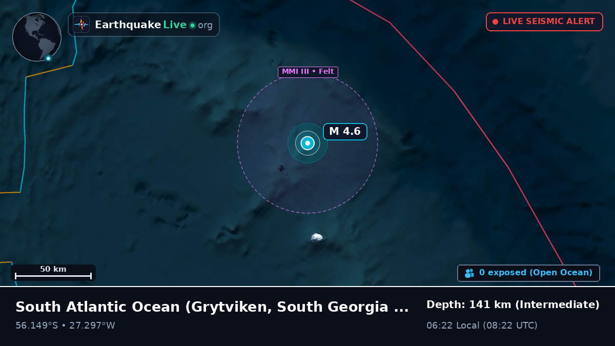 South Atlantic Ocean (South Georgia and the Islands)