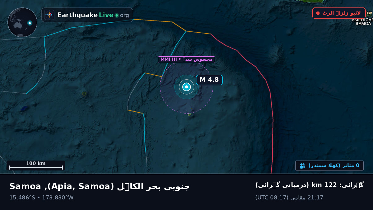 جنوبی بحر الکاہل (Samoa)