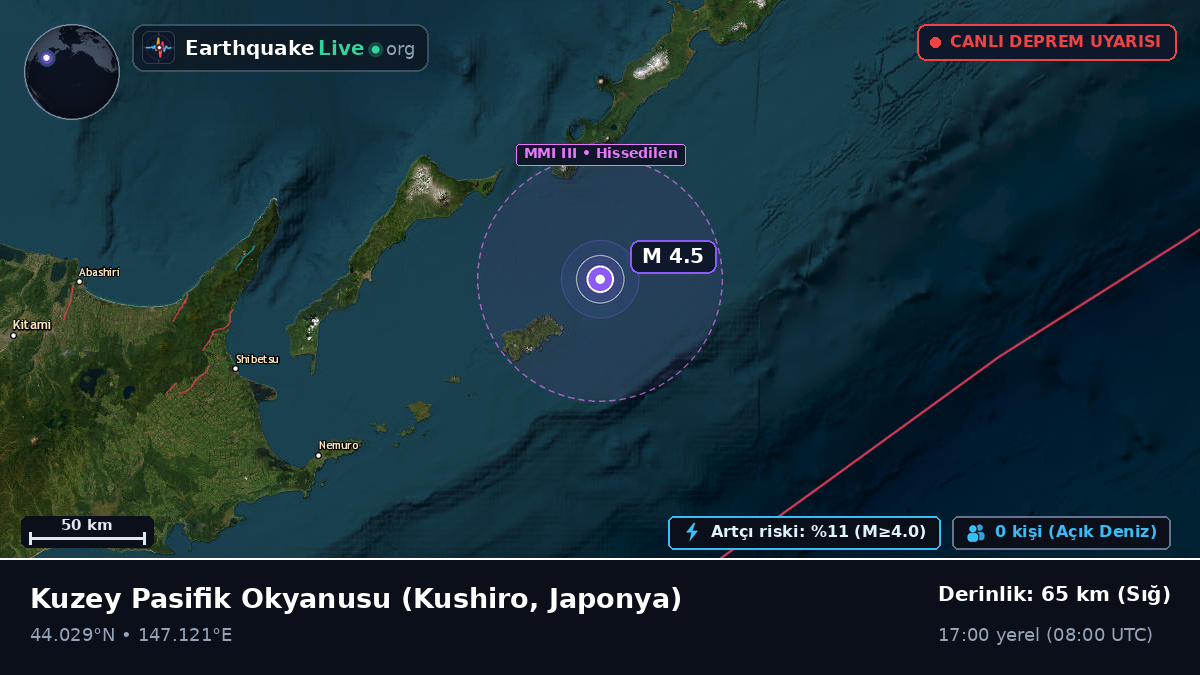 Kuzey Pasifik Okyanusu (Japonya)