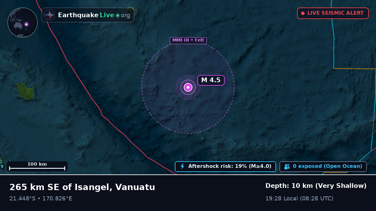 South Pacific Ocean (New Caledonia)
