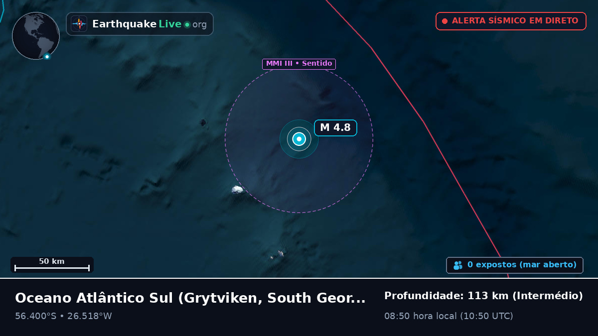 Oceano Atlântico Sul (South Georgia and the Islands)