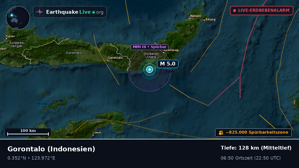 Gorontalo, Indonesien