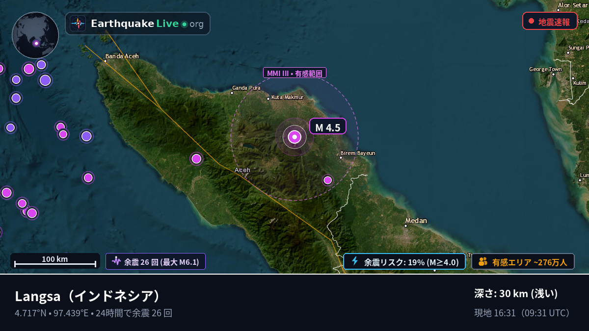 Aceh, インドネシア