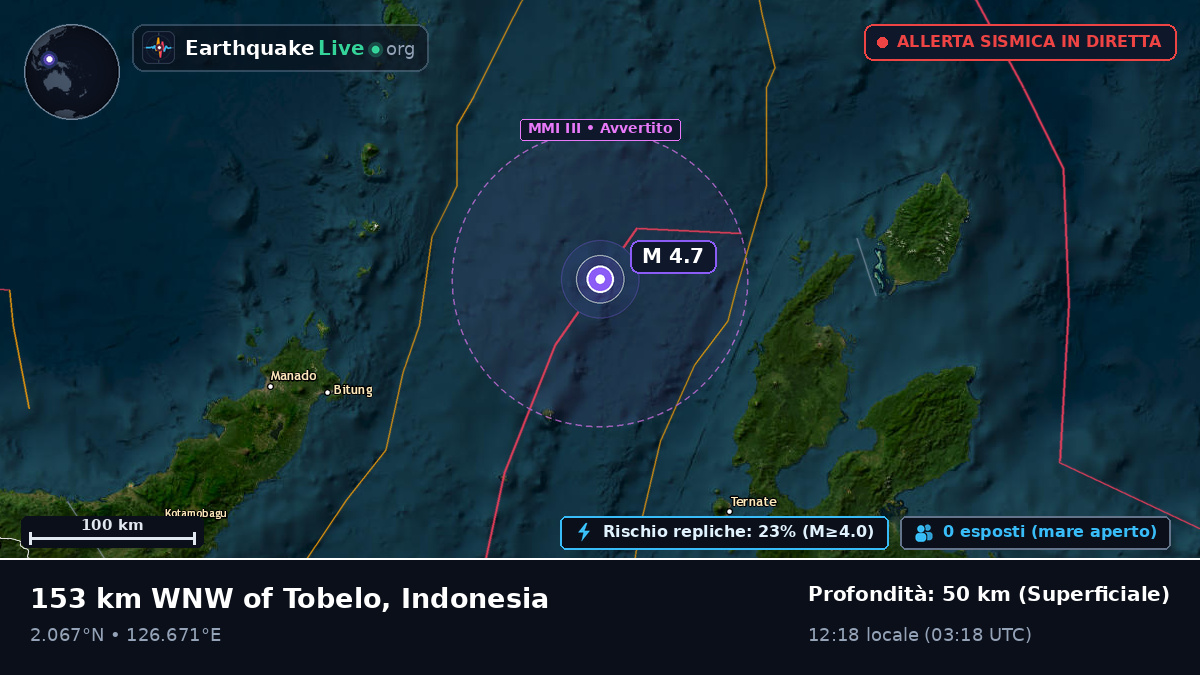 Mare delle Molucche (Indonesia)