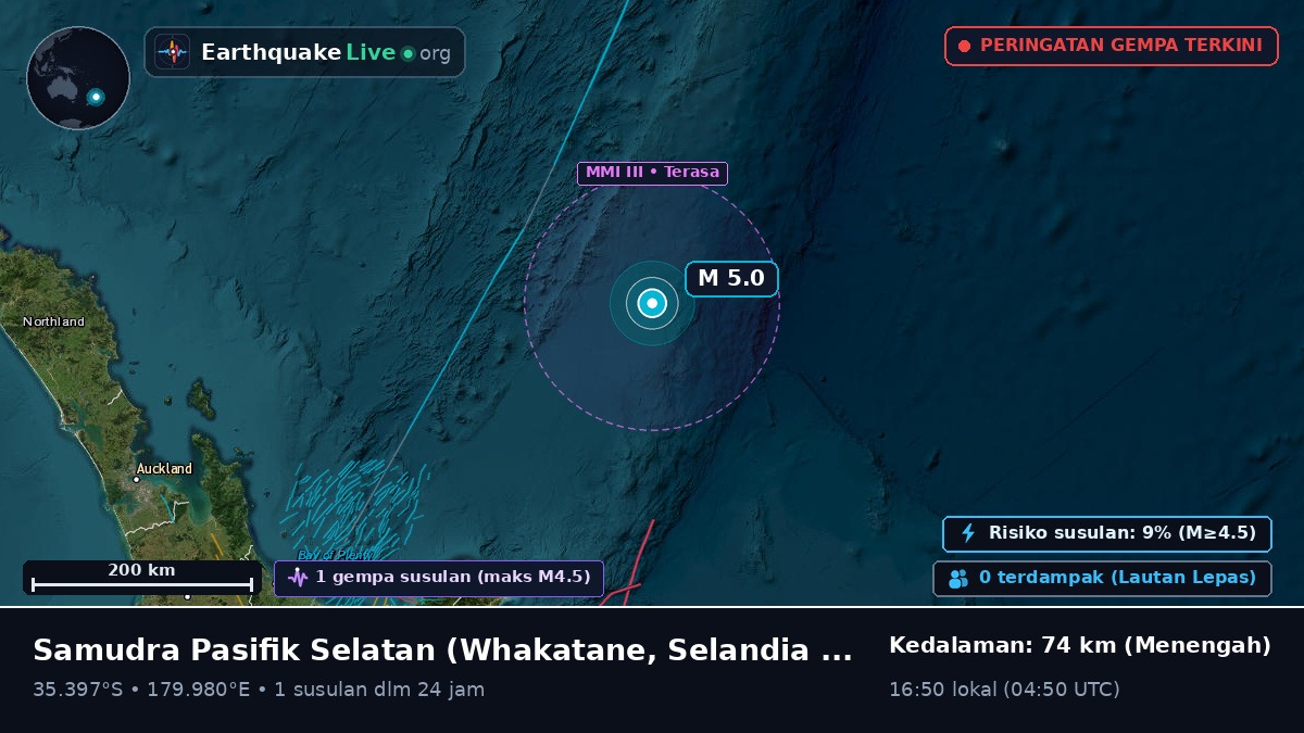 Samudra Pasifik Selatan (Selandia Baru)