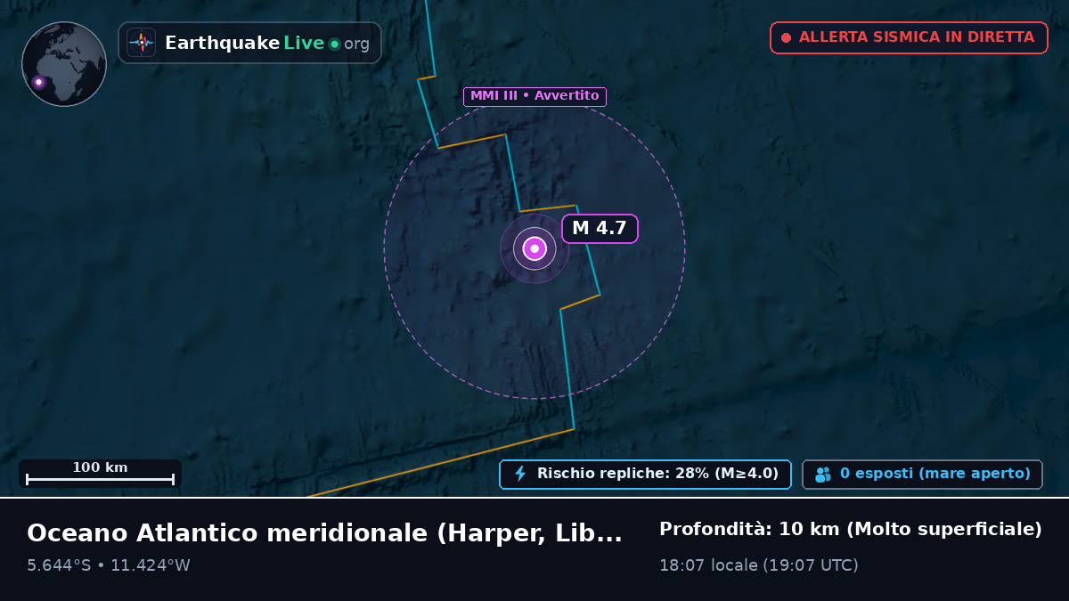 Oceano Atlantico meridionale (Liberia)