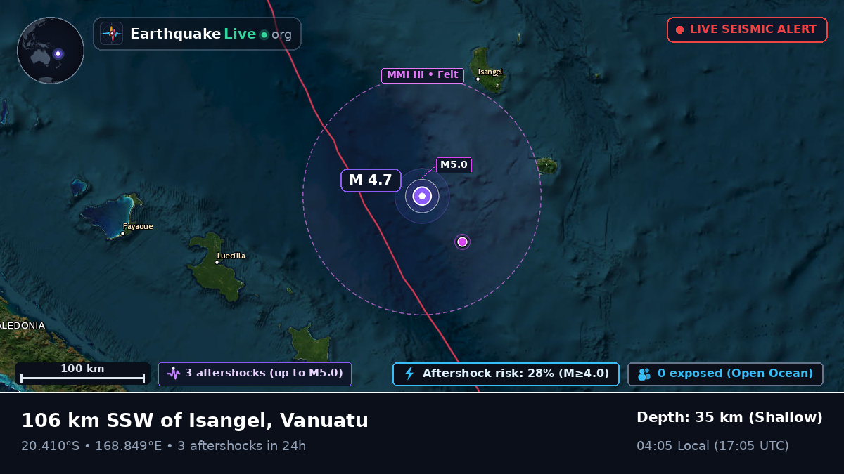 South Pacific Ocean (Vanuatu)
