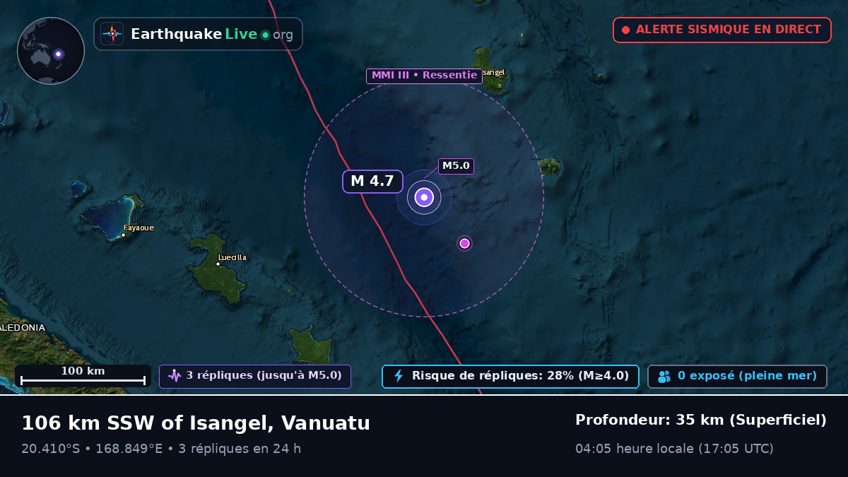 Océan Pacifique Sud (Vanuatu)