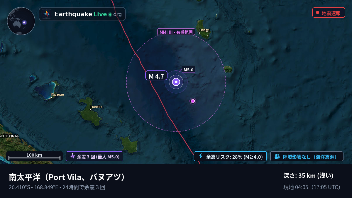 南太平洋 (バヌアツ)