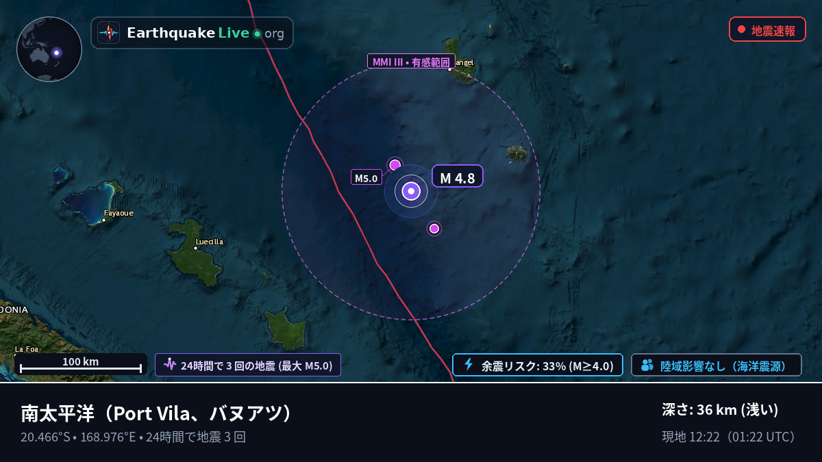 南太平洋 (バヌアツ)