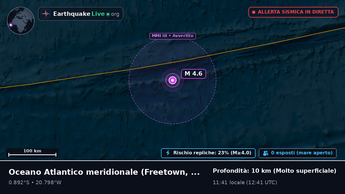 Oceano Atlantico meridionale (Sierra Leone)