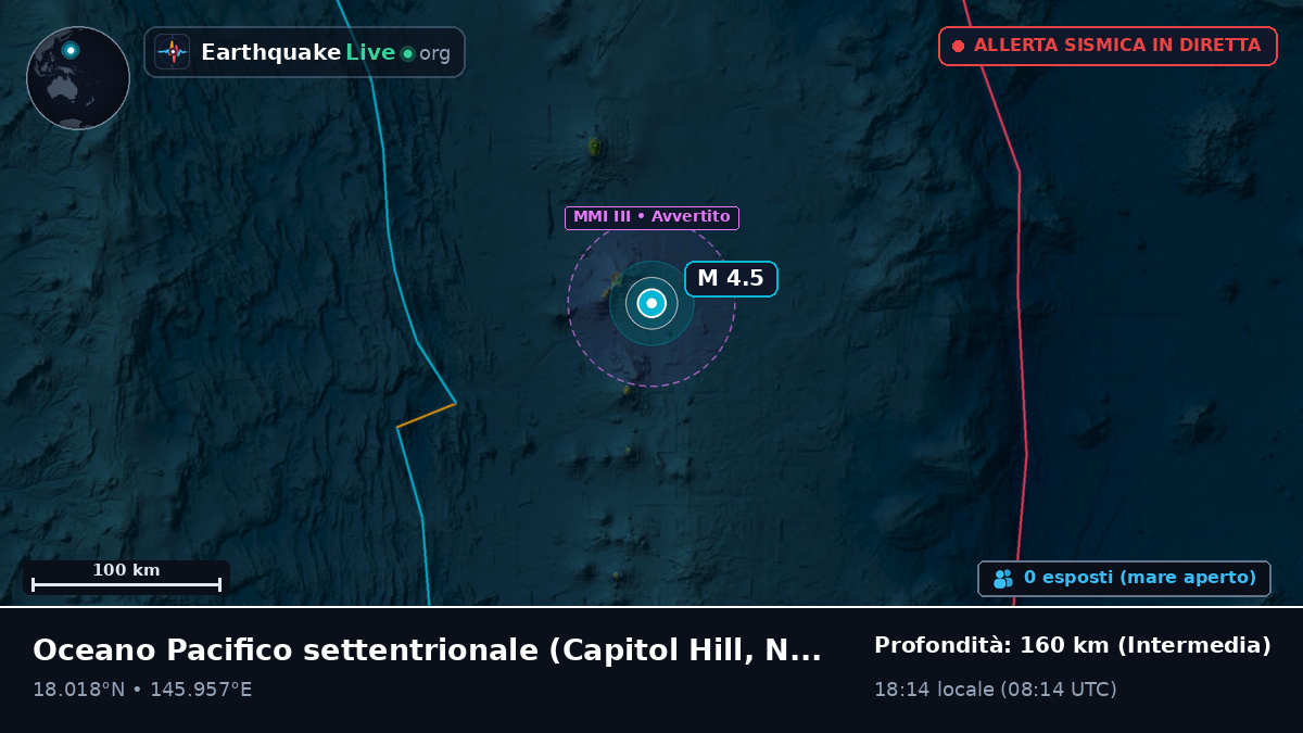 Oceano Pacifico settentrionale (Northern Mariana Islands)
