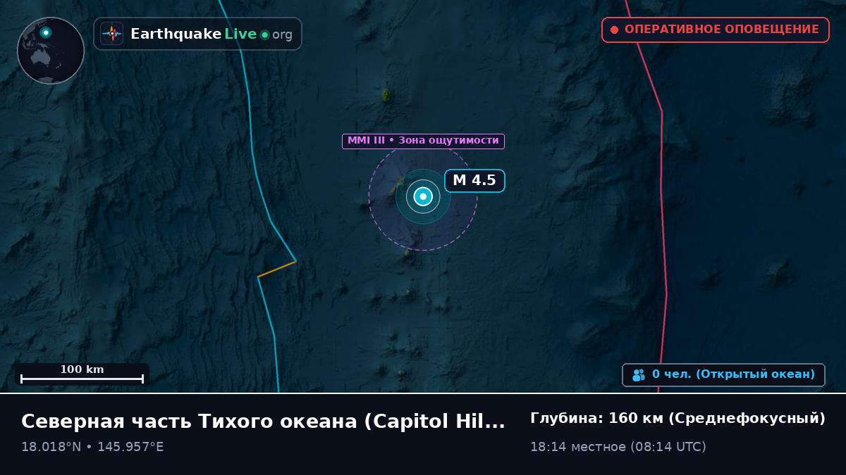 Северная часть Тихого океана (Northern Mariana Islands)